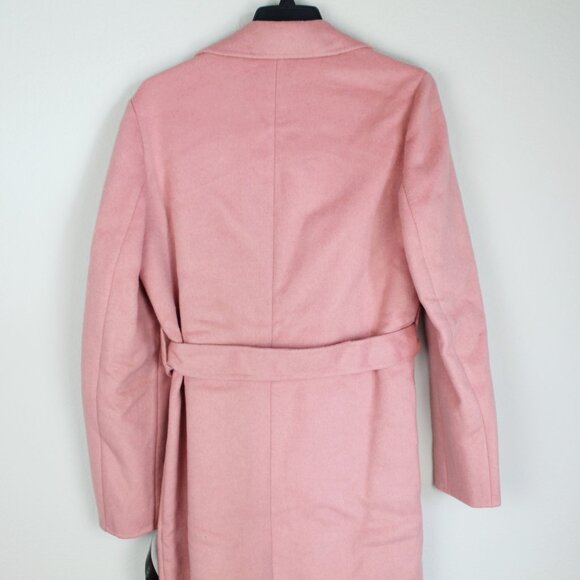 NWT LAUREN RALPH LAUREN Double Face Wool Blend Wrap Coat for Work to Events - Picture 7 of 10